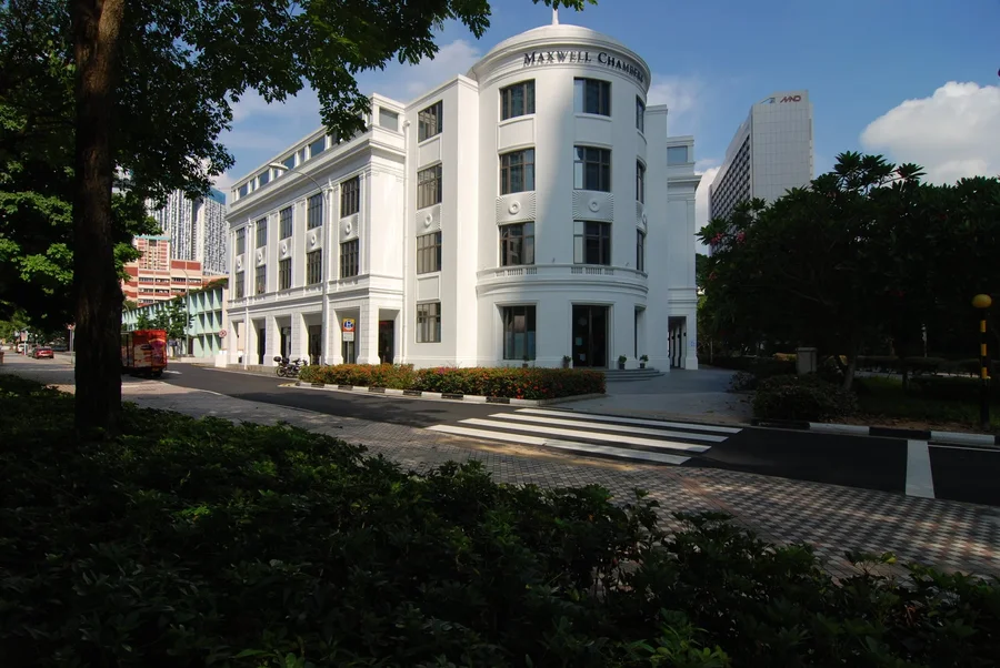 Maxwell Chambers in Singapore, home to the Singapore Chamber of Maritime Arbitration (SCMA) and other dispute resolution institutions.